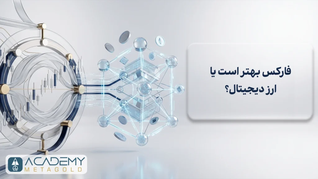 فارکس بهتر است یا ارز دیجیتال؟ مقایسه کامل سود، ریسک و آینده