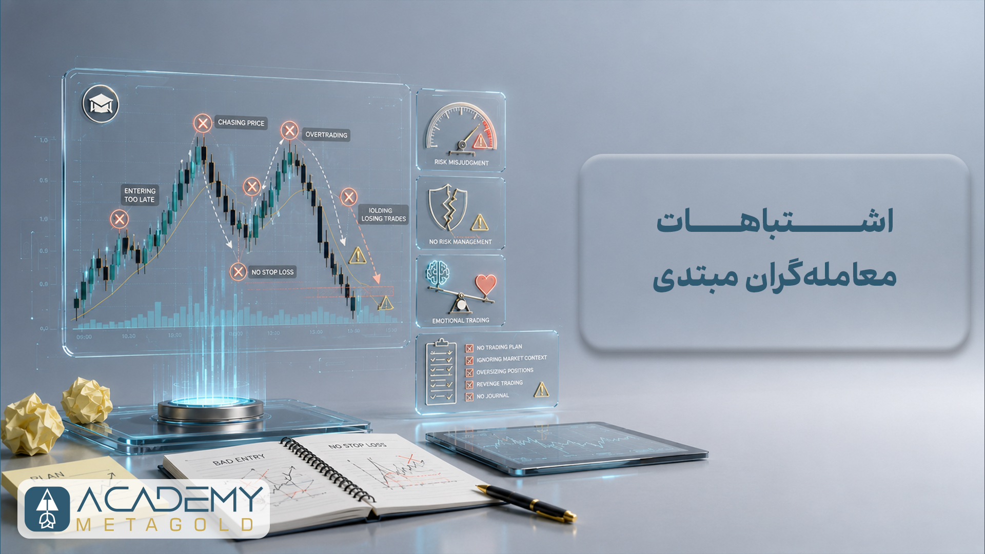 اشتباه معامله‌گران مبتدی
