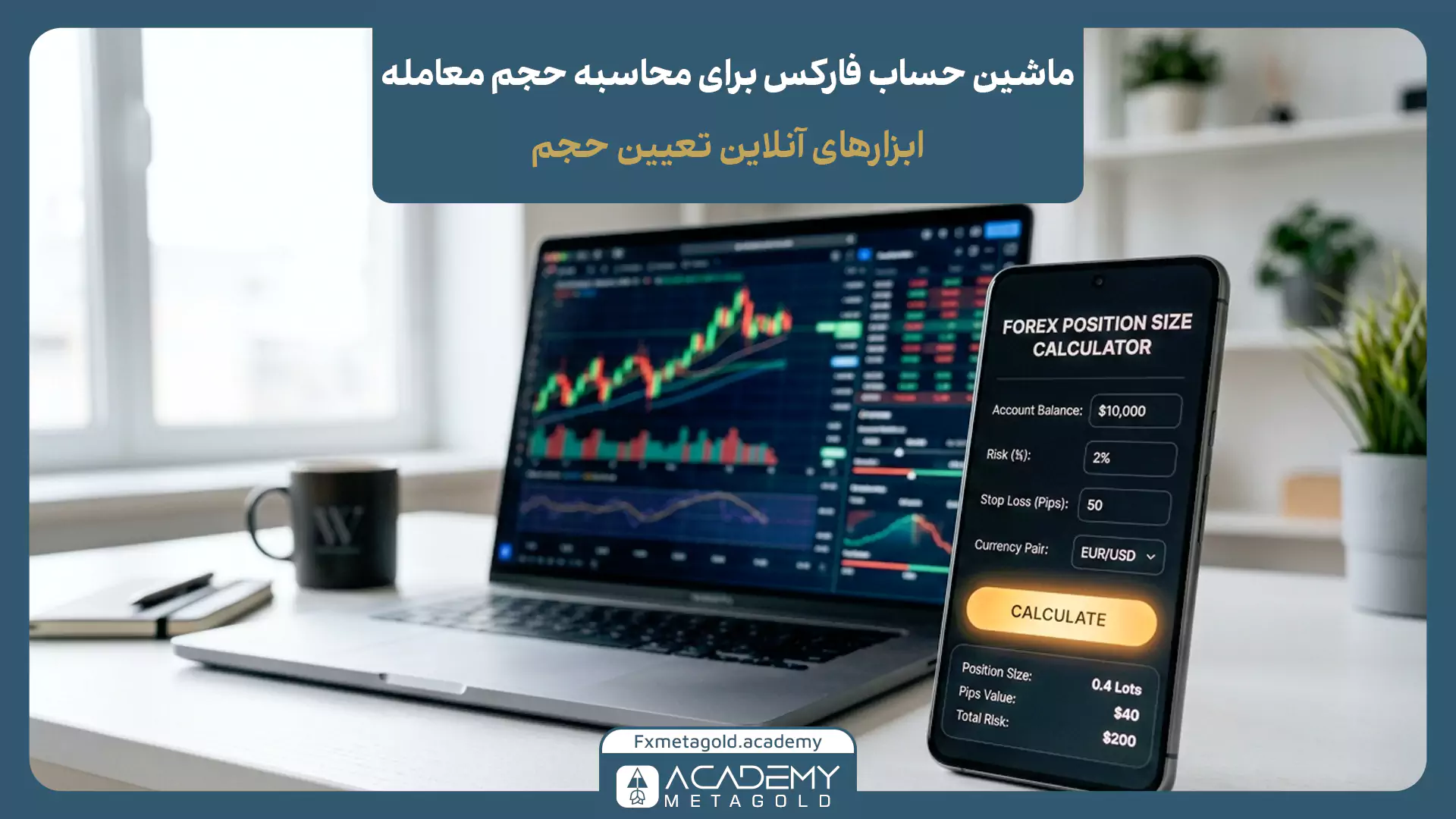 استفاده از ماشین حساب فارکس
