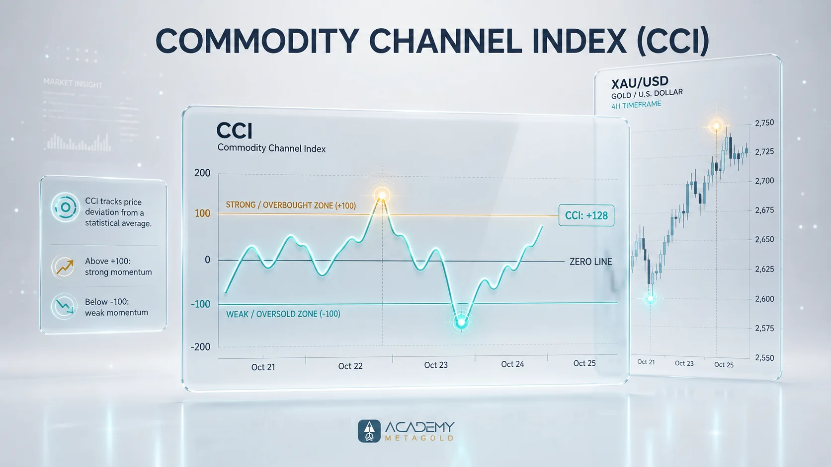 دانلود اندیکاتور CCI برای متاتریدر ۴ و ۵ + آموزش نصب