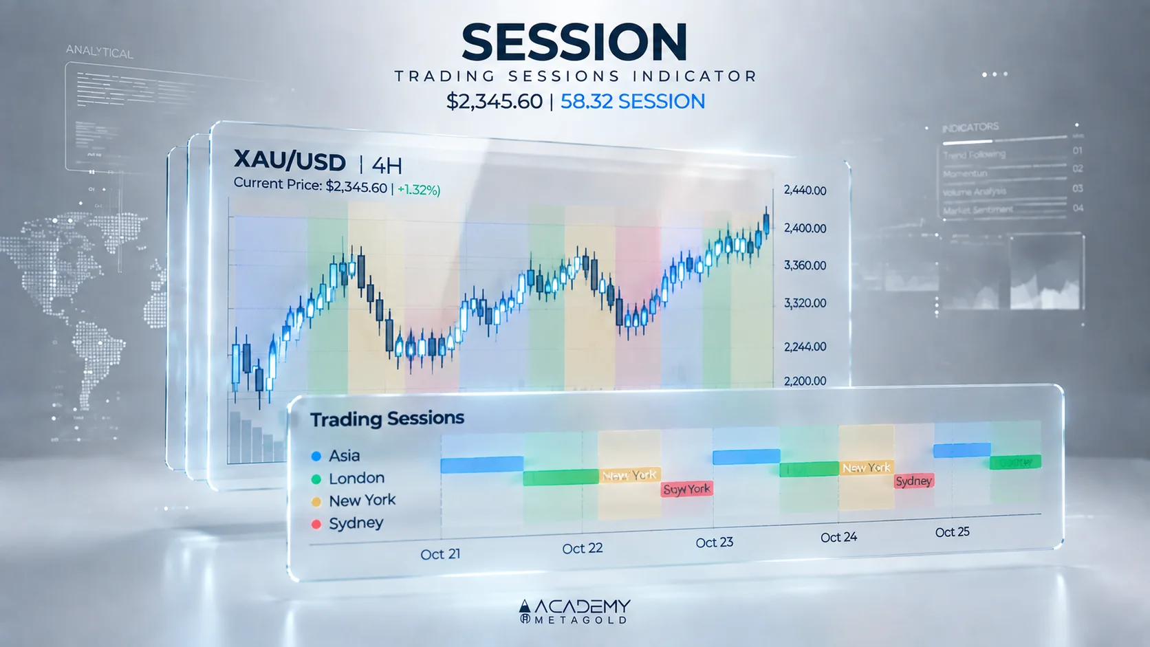 اندیکاتور Session چیست؟ دانلود اندیکاتور سشن فارکس