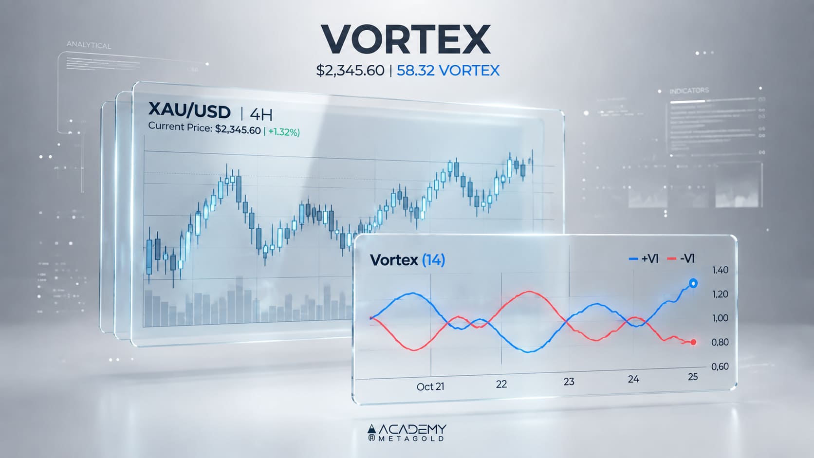 اندیکاتور Vortex چیست؟ آموزش ورتکس، تنظیمات و استراتژی معامله