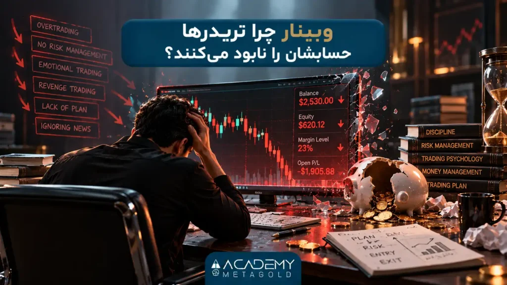 چرا تریدرها حسابشان را نابود میکنند؟