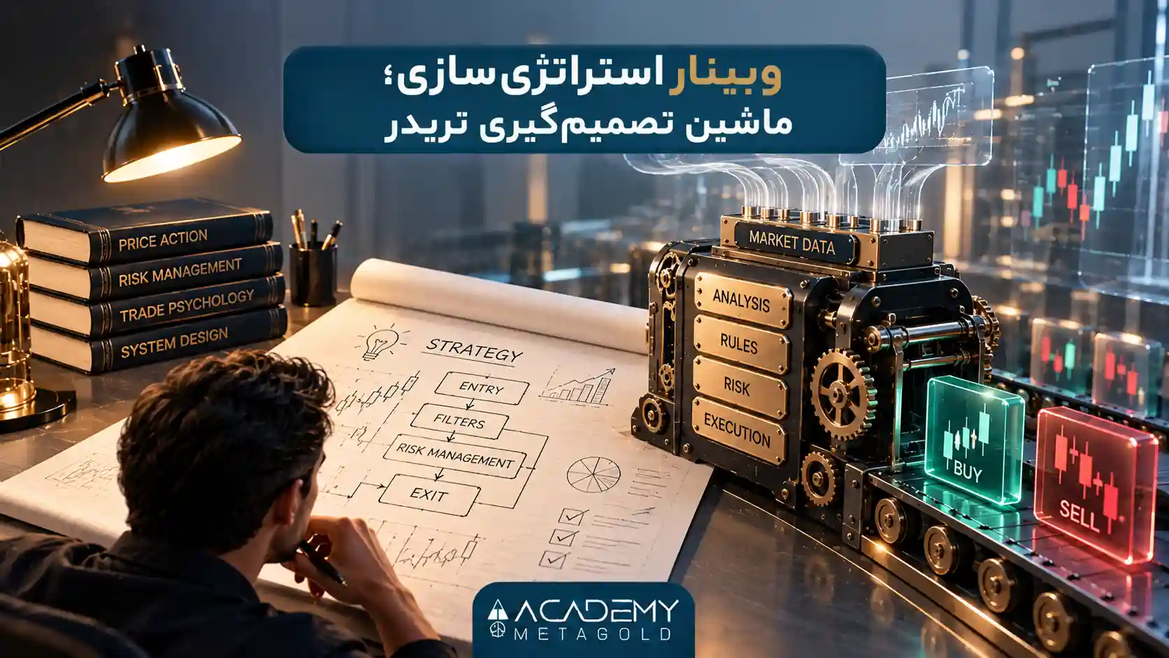 استراتژی‌سازی؛ ماشین تصمیم‌گیری تریدر
